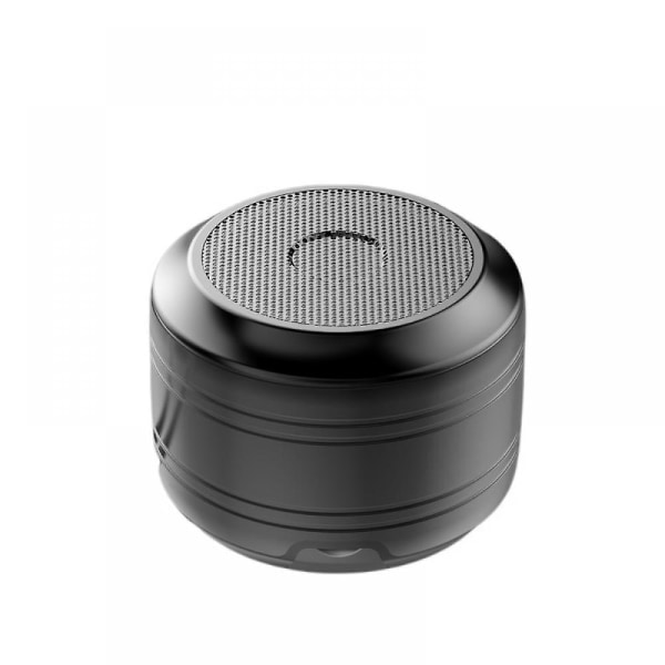 Bluetooth-høyttaler med stereolyd, Punchy Bass Mini-høyttaler med innebygget mikrofon, håndfri samtale, liten høyttaler. (svart) (FMY)