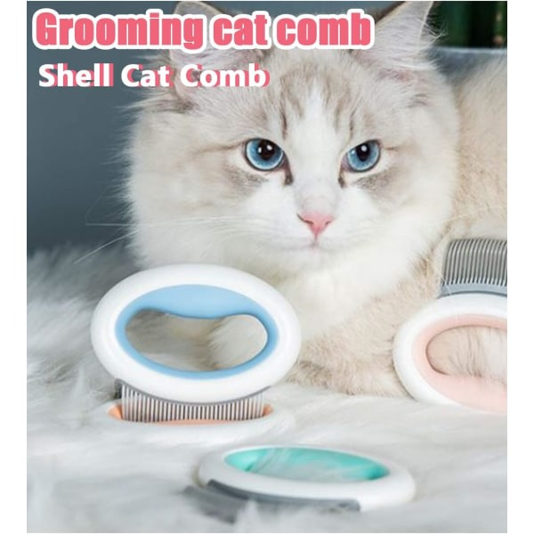 Kattehårfjerning kam massage slappe af kat kam kæledyr børste hund skønhed hårfjerning rengøring kam massage værktøj