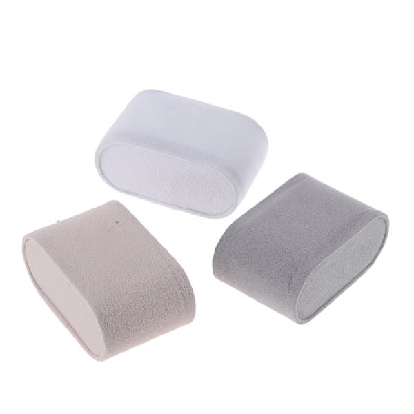 Bærbar ur Armbåndsur Armbånd Display Pad Opbevaring Grå 71*44*31mm Gray