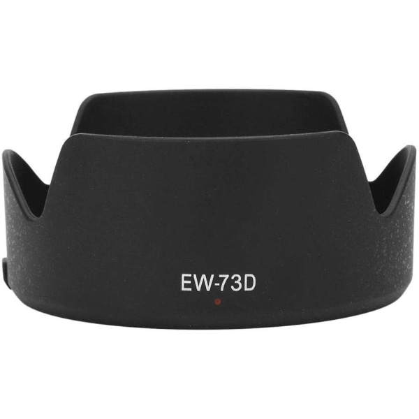 EW-73D motljusskydd, plastkamera motljusskydd för Canon EF-S 18-135 mm f / 3,5-5,6 IS USM-objektiv