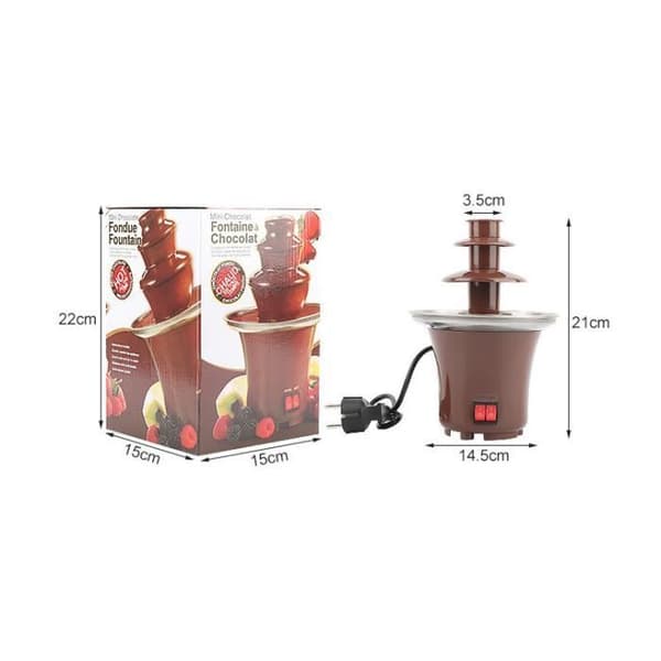 Hemgjord chokladfontän chokladmixer