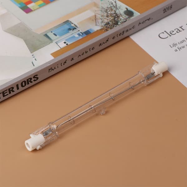 1:a 100/200/300W halogenlampe 118mm dobbeltsidig lineær R7s Hal 200W 200W