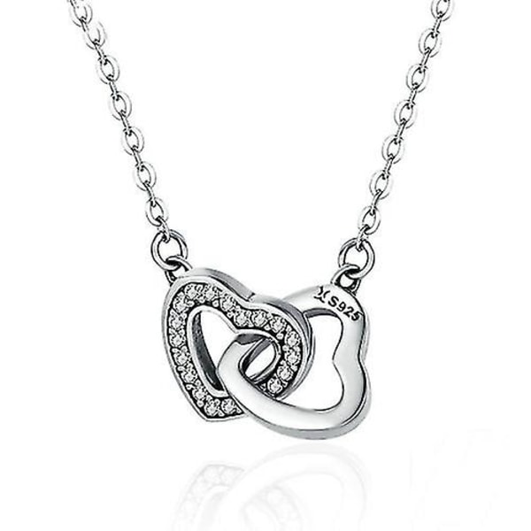 Nopea toimitus Love S925 Sterling Silver Lady -kaulakoru