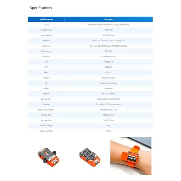 M5 Stack StickC Plus ESP3 -älykellosarja – Tehostettu IoT-laite lisävarusteilla kehittäjille ja harrastajille