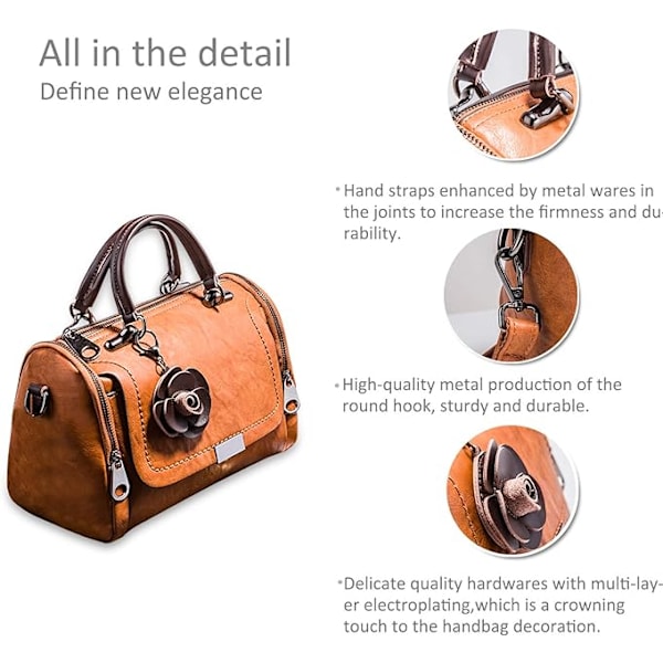 Muodin käsilaukut naisille Yläkahvallinen laukku Retro-olkalaukku Kukkakuvioiset käsilaukut naiselle Messenger-laukku Elegantti olkalaukku