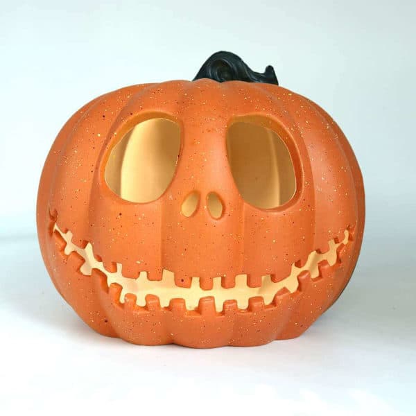Halloween græskar lanterne udendørs græskar dekoration orange farve 1