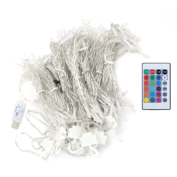 3m USB-driven 200 LED-ljusslinga med fjärrkontroll KLB