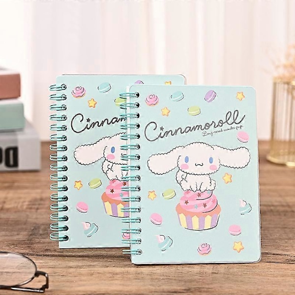 Sanrioed Anime-serie Kawaii Kuromi My Melody Cinnamoroll Kitty Little Twin Stars Tecknad Anteckningsbok Student Anteckningsbok Barnpresent SNB1