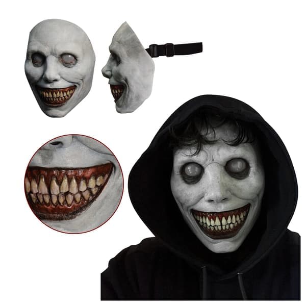 Smilende demon-skrekkmaske