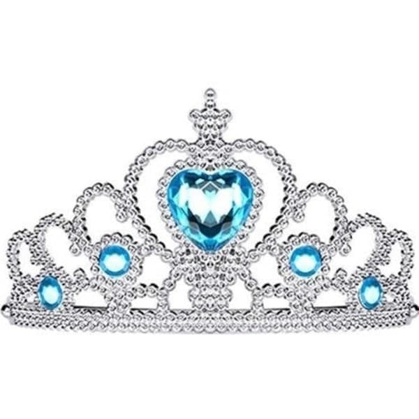 Elsa Prinsessklänning + Tiara/Fläta/Handskar - WELLNGS 100 cl 100 cl 100 cl