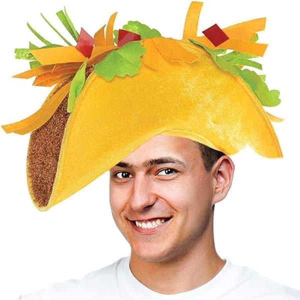 Pizza-hatt, Taco-hatt, Pommes frites-hatt - Mat-hatt Taco Tacos