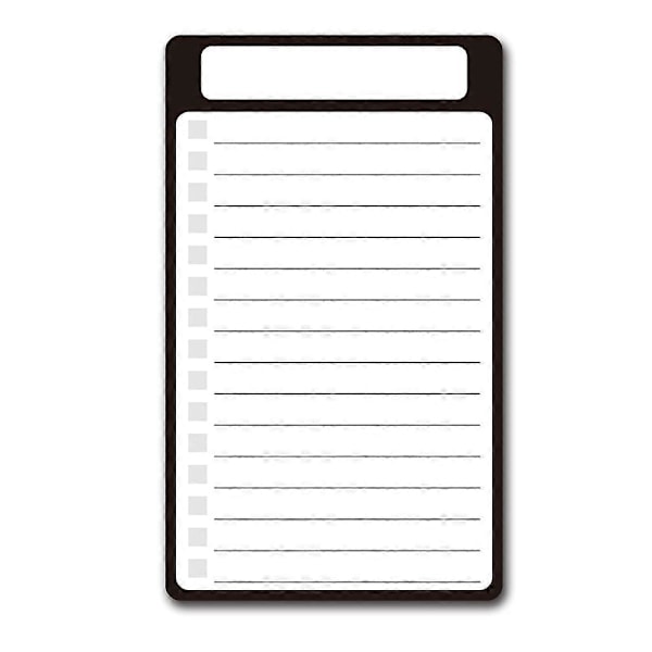 Magnetisk Kjøleskapsblokk Magnetisk Handleliste To Do Liste Pad Memo Blokk