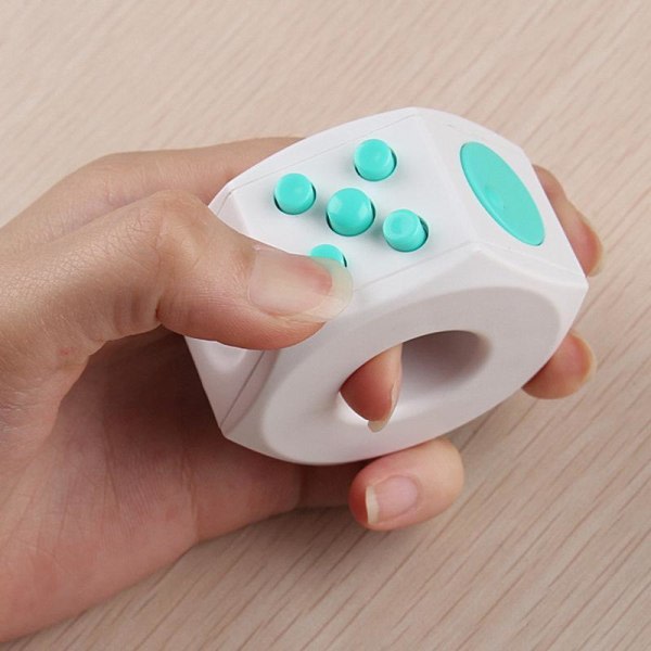 Kontor Anti Stress Relief Cube Voksen Klemme Dekompresjon Finger Fidget Leker