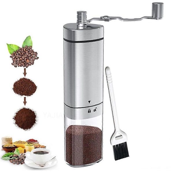 Handvevad Kaffekvarn Hopfällbar Kaffebönskvarn 315g