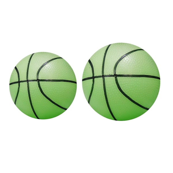 Lysande Basketboll Hög Elasticitet Batterifri PVC Hög Ljusstyrka Holografisk Basketboll för Barn