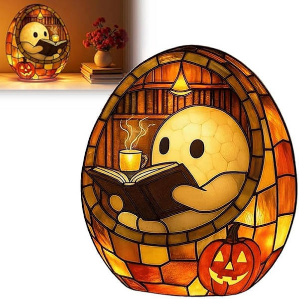 2025 Ny USB Halloween Spøgelse Boblebad LED Lampe e Spøgelse Nat A2 A2