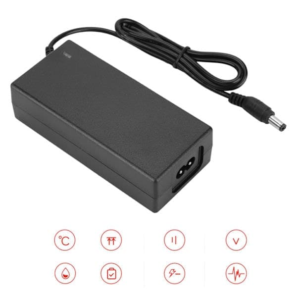 25.2V 2A EU-plugg strømadapter med LED-indikator 100-240V