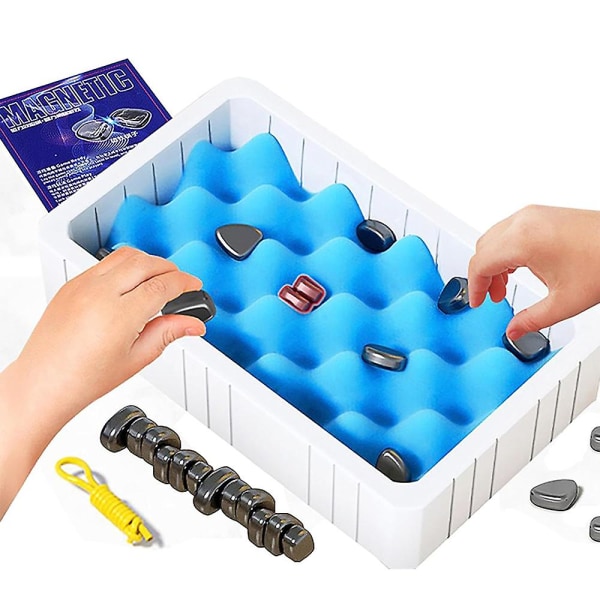 Magneettinen set, moninpelit taistelulautapelejä, magneettitammileluja with Sponge