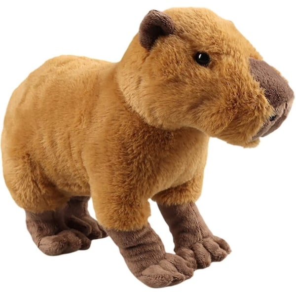 Realistinen Capybara Pehmolelu Simulaatio Kapybara Pehmolelu Pehmeä Söpö Jyrsijälelu-m.3716