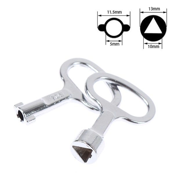 Panellås Nøgle Universal Trekant/Stik El-skab B Stiktype Socket Type