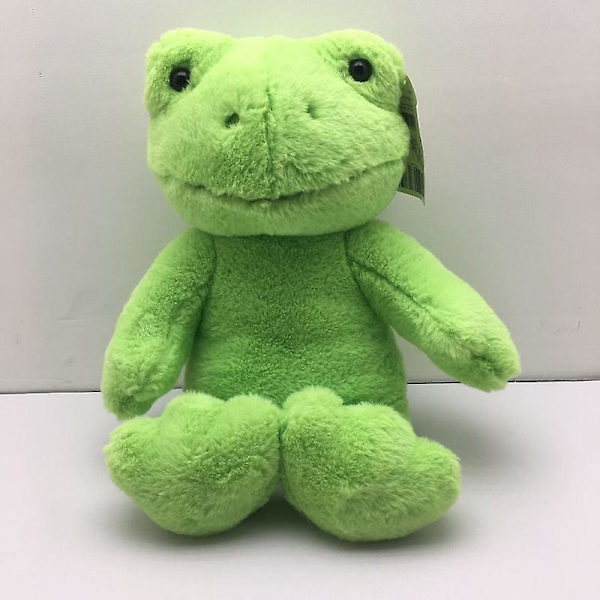 40cm Grön Groda Plysch Leksak Bygg En Bjorn Mjuk Fylld Groda Plysch Figur Docka Fylld Docka Högkvalitativ Barnpresent Rum Dekor
