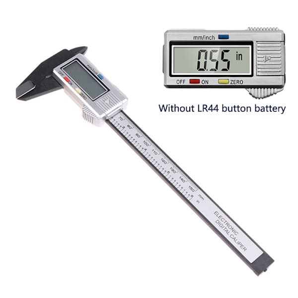 150 mm elektronisk digital bromsok kolfiber ratt bromsok onesize