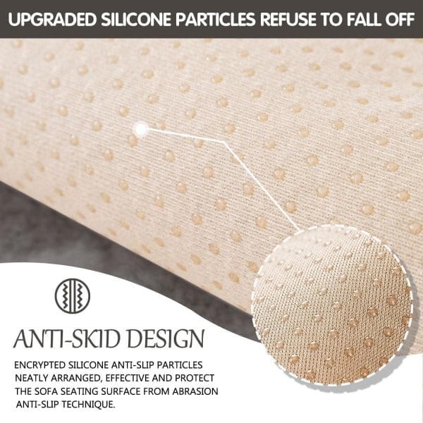 Tyk kanin plys sofaovertræk 1 2 3 sæder skridsikkert sofaovertræk sjovt fuzzy cover varmt fløjls sofa pudebetræk (70x70cm)