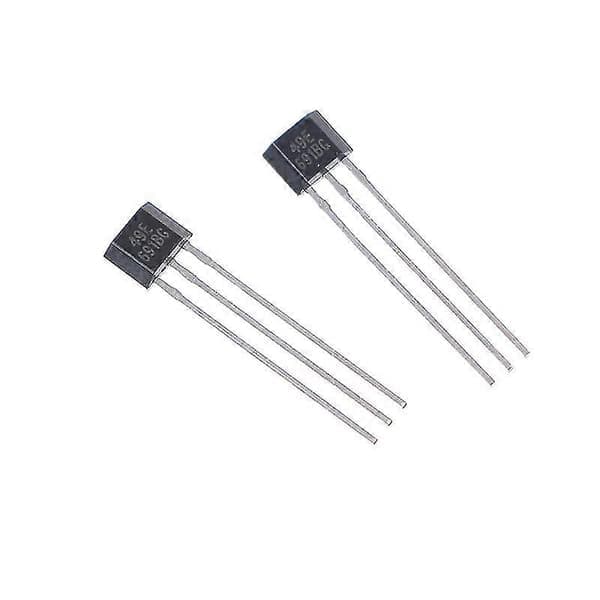 10 stk. Hall-element 49e Oh49e Ss49e Lineær Sensor Hall-sensor