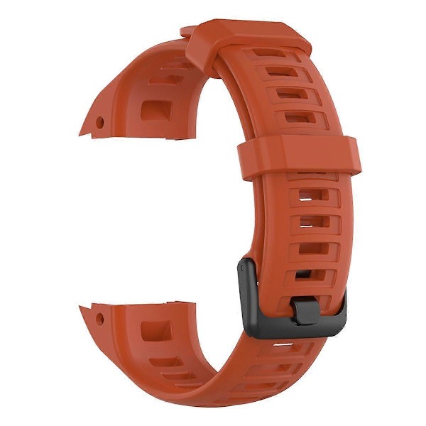 Silikon Armband för Garmin Instinct Tactical/Instinct Tide/Instinct 2/Instinct Armbandsrem med Svart Spänne Red