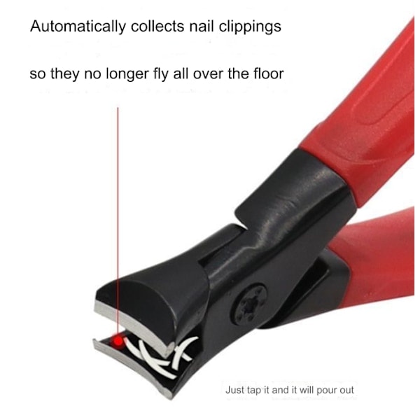 Tjocka nagelklippare Tjocka nagelklippare Bred mun nagelklippare för män och kvinnor, blå blå