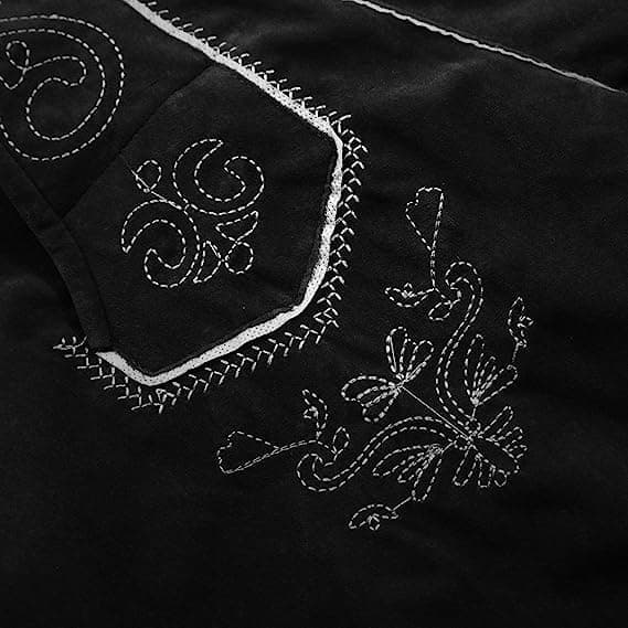 Herrbyxor Kostym Oktoberfestbyxor Svarta Black M