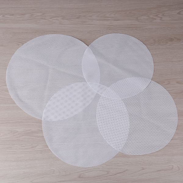 Runde non-stick mesh bageunderlag Steamer Pad DB 30cm B 30cm