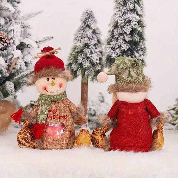 Julgodis Presentpåse med Dragkedja för Presenter Äpplen Godis A A1 A1