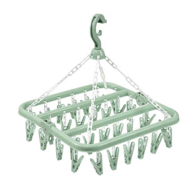 32 foldable clothes rack multifunctional drying rack