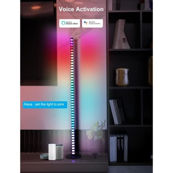 LED-gulvlampe - RGB - Moderne - Fjernkontroll - App-styring