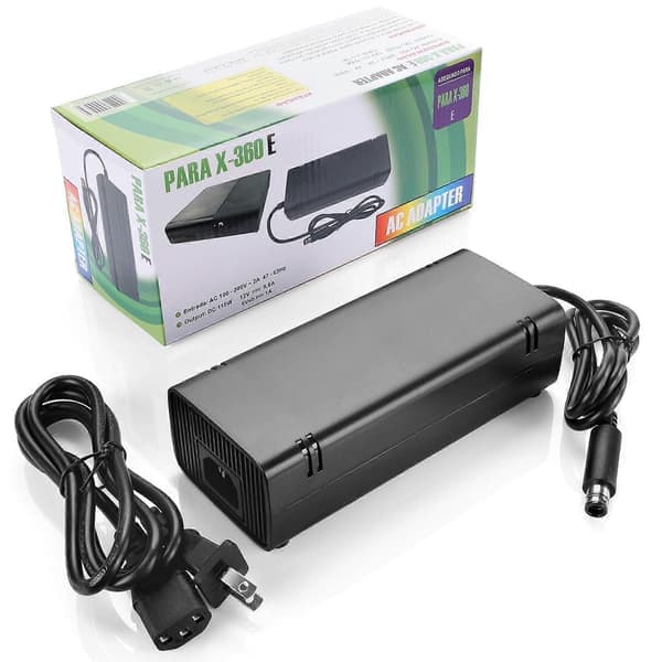For Microsoft Xbox 360 E konsoll strømforsyning lader 135W 100-240V 2A AC-adapter EU-plugg
