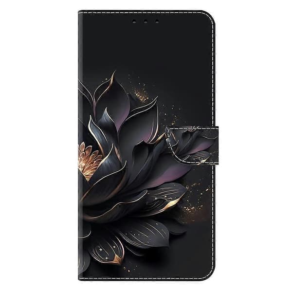Kompatibel med iPhone 17 Pro Max Fodral Magnetisk Stängning 3D Mönster Läder Plånboksfodral