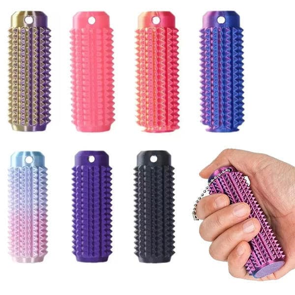 2-pakkaus - Piikikäs käsihierontarulla / Stressi- ja Fidget-lelu