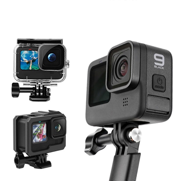 2-pakkauksen pitkä peukaloruuvi GoPro Hero 10:lle