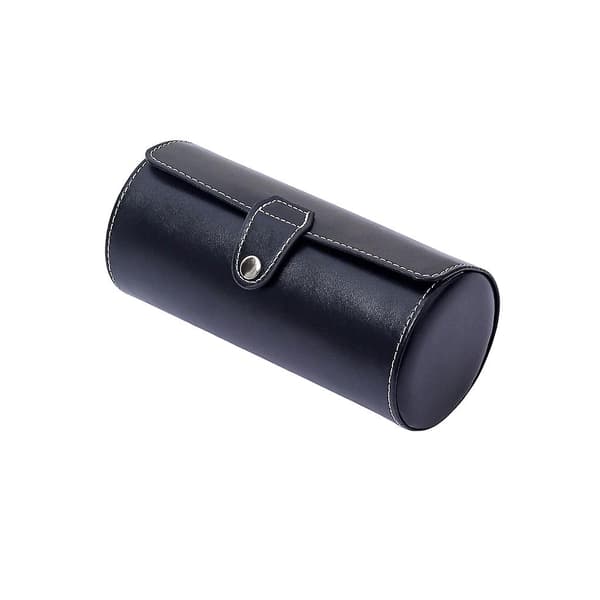 Klockfodral Armband Förvaringsficka Resesmyckesskydd Black