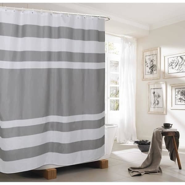 Bruseforhæng - Halloween - Lysegrå-B - Vandafvisende - Skimmelresistent - 180 x 180 cm