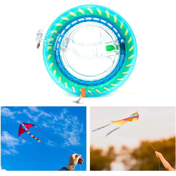 Kite Spool Reel Handle Kite Line Reel Flying Kite Line Reel Reel 18cm Utomhus Kite Tillbehör 300m Tråd