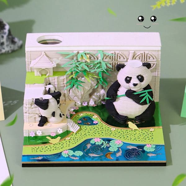 Time Piece Kalender 2026 Skrivbordskalender 3D Riv-av Kalender Pa A