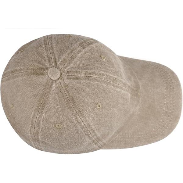 Baseball Caps til Mænd og Kvinder Justerbar Vasket Bomulds Baseball Cap Klassisk Solskygge Hat