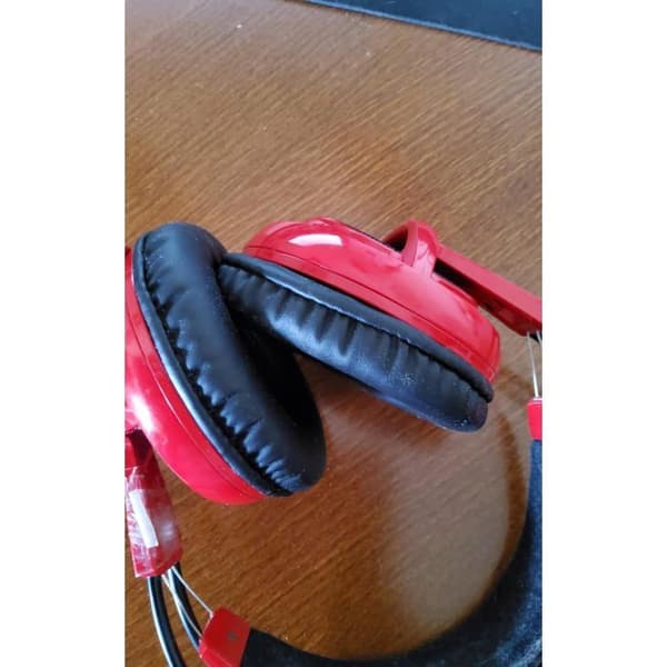 2X Universelle hodetelefonputer, beskyttende øreputer i skum, svarte, 100 mm