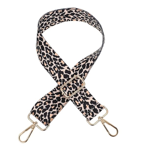 Leopardermönstrad Väska Axelrem Handväska Axelrem Justerbar Väskrem, Justerbar Längd 80-140cm (Bredd: 3.8cm) c