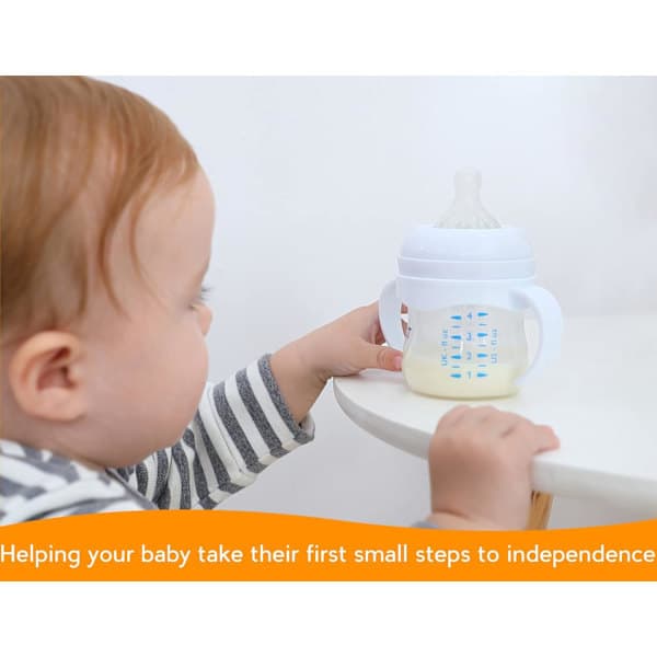 Sutteflaskehåndtag til Philips Avent Natural sutteflasker, kompatibel Avent sutteflaskeholder, 2-pak