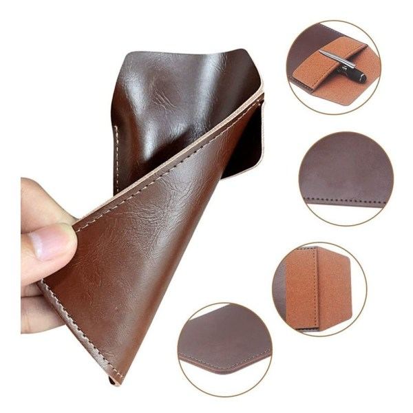 Lommeregnbeskytter Holder Pen Lomme Sort