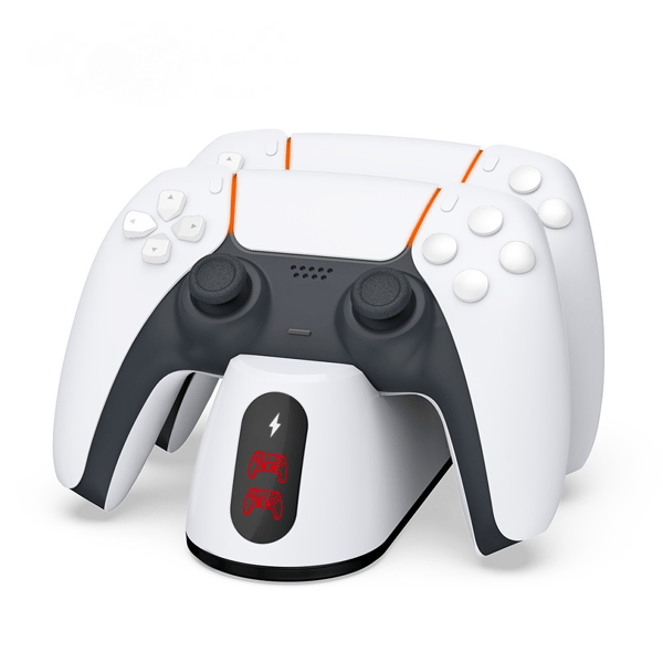 Ladestation til PS5, ladestation til PlayStation 5 PS5-controller, PS5-controlleroplader, ladedock