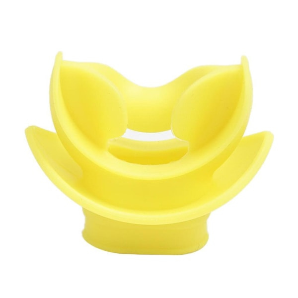 1/2/3/5 Sukellussuuttimen ja snorkkeliletkun suukappale keltainen 5.1x5cm 1 setti Yellow 5.1x5cm 1Set